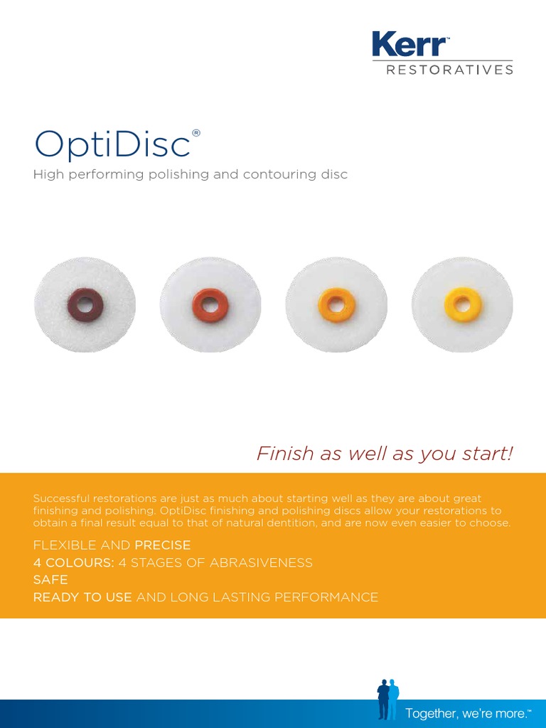Optidisc: Finish As Well As You Start! | PDF | Abrasive | Metalworking