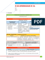 Sesiones de Aprendizaje - Unidad Didáctica Perú