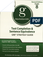Manhattan Gre 2nd Edition .TextCompl SenteEqui - Unknown PDF