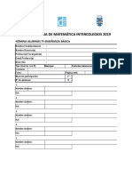 Ficha Inscripción 7o. E.básica 2019