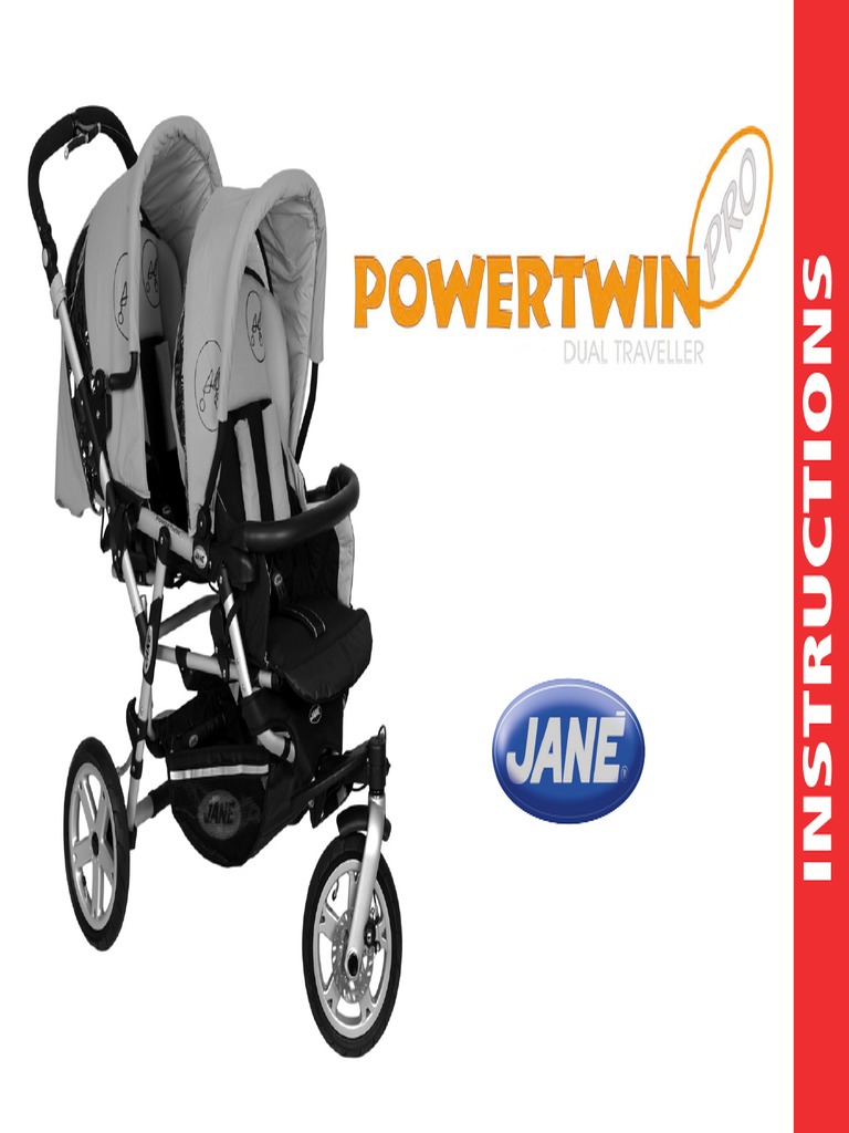 poussette double jane powertwin dual traveller