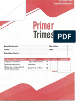 1° Examen Edit Mateo Primer Grado Primer Trimestre PDF