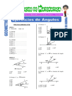 Ejercicios de Ángulos para Primero de Secundaria