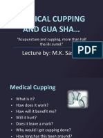 Medical Cupping and Gua Sha