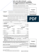 Admission Form For Bachelor of Arts/Science: Regular