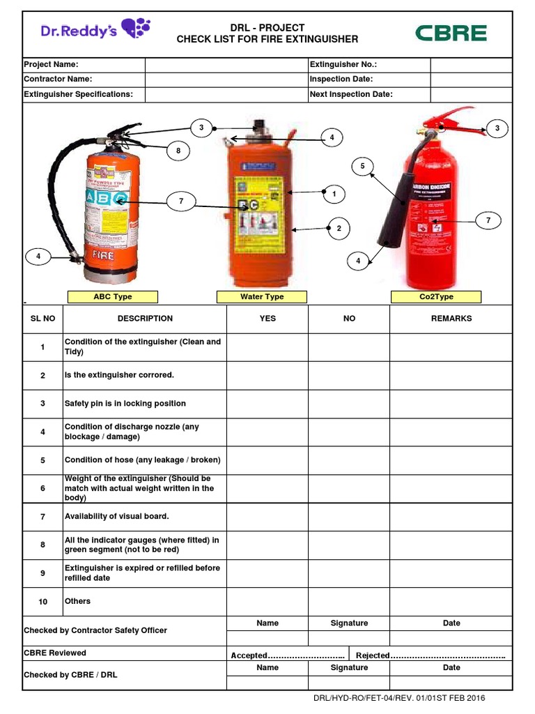 04-check-list-for-fire-extinguisher-pdf-1-pdf-equipment-nature