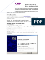 winXP Driver Installation Guide PDF