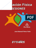 LIBRO Sesiones de Educación Física 8 A 9 Añoz Jose Manuel Pérez Feito