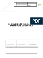 Cuerpo Procedimiento de Preparación de Superficie de Estructura