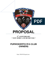 Proposal Sponsor - Anivesary Pr15co