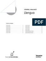 Llengua 2. Control I Avaluacio PDF