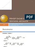 Prinsip Dasar Sintesis Senyawa Aromatik PDF