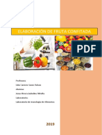 Informe 1 Tecnologia de Alimentos