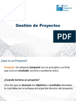 0 Presentación Gestión de Proyectos