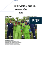 Informe Revisión Dirección BIO 2019