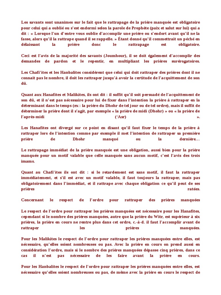 Rattrap Age Pdf Priere Religions Abrahamiques