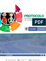 Protocolo de Atención Al Ciudadano 2019 - Ministerio de Transporte