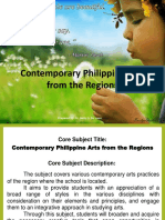 Contemporary Philippine Arts From The Regions: Prepared By: Dr. Nelly D. de Leon