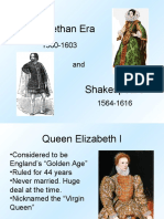 Elizabethan Era