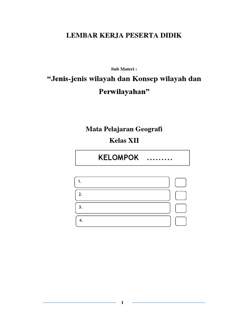 Contoh Soal Essay Wilayah Dan Tata Ruang - Guru Paud