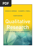 MERRIAM e TISDELL Qualitative Research a Guide to Design and Implementation 4th Edition