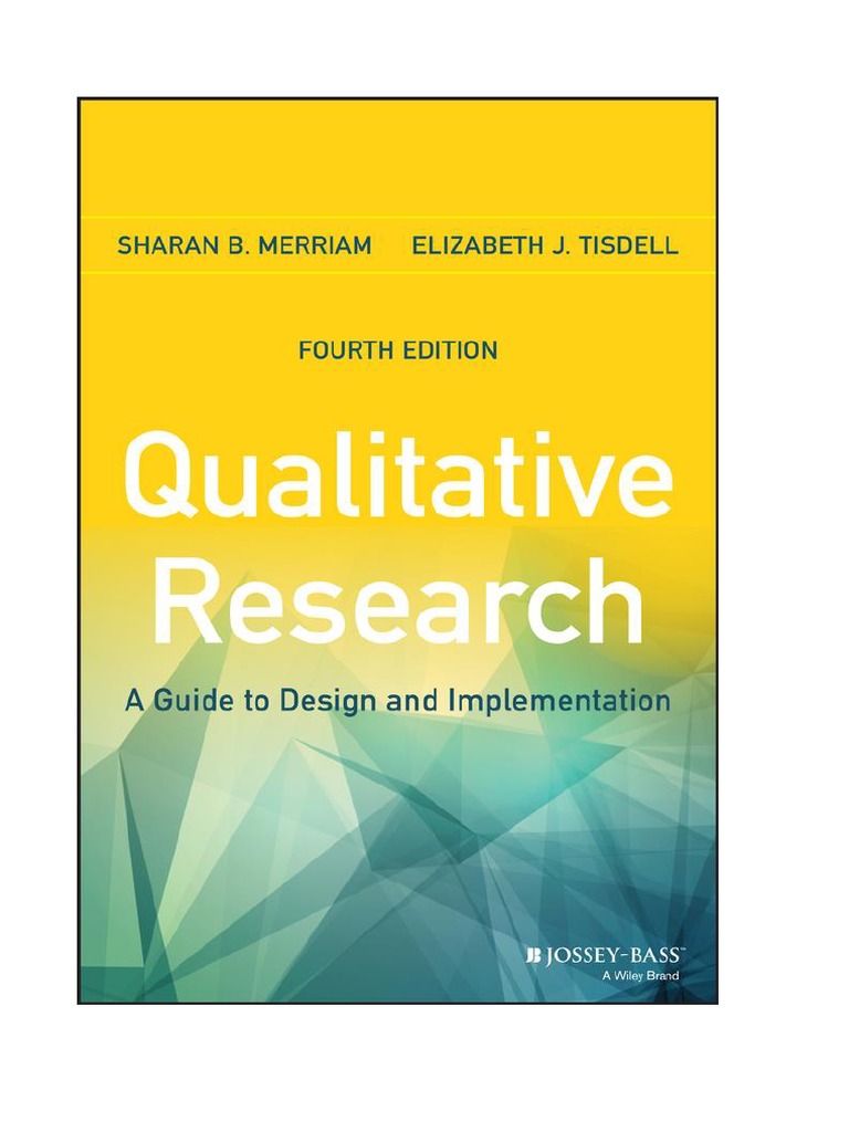 merriam tisdell qualitative research pdf