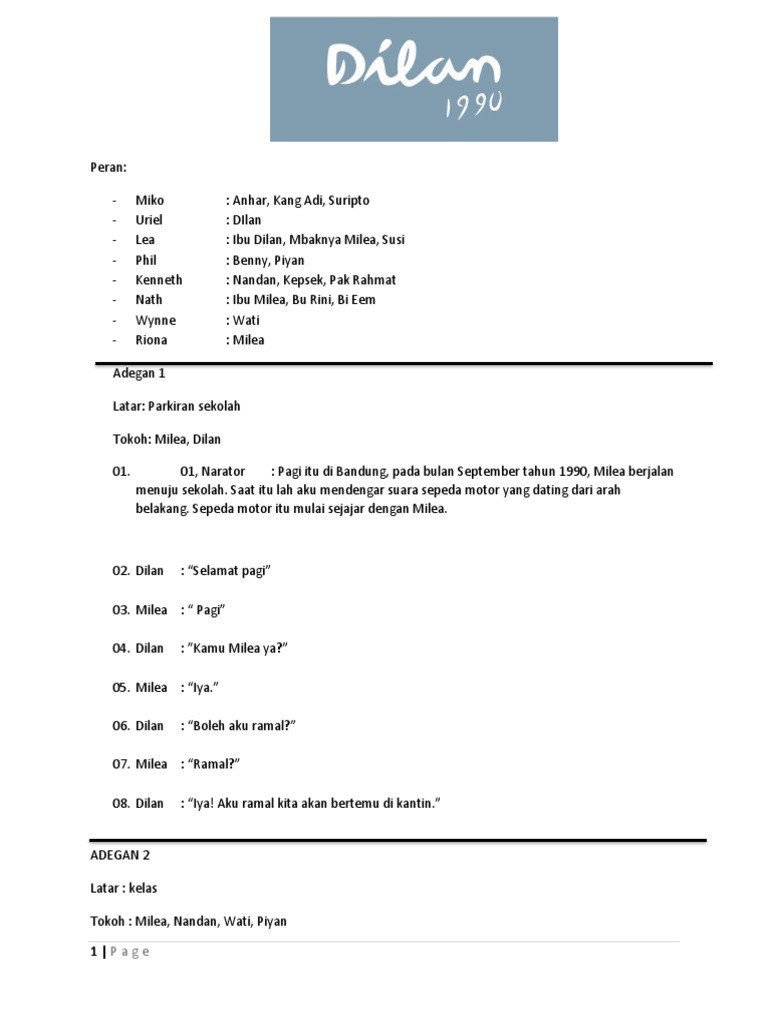 Dilan 1990docx Dilan 1990docx