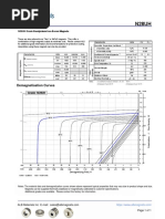 N28UH Grade Neodymium Magnets Data