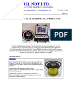 Ultrasonic Flaw Detector RSL