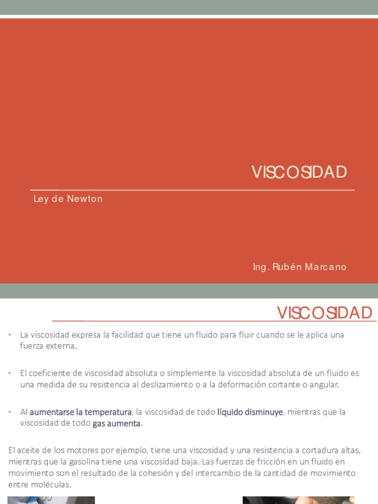 Viscosidad RDMC PDF | PDF | Reología | Viscosidad