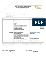 Cronograma de Estudio en Casa Emprendimiennto