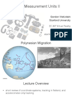 Inertial Measurement Units II: Gordon Wetzstein! Stanford University!