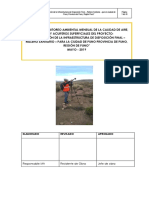 Informe Monitoreo Ambiental Mayo