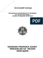 Program Kerja Pramuka SD