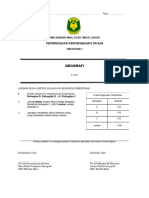 Peperiksaan Pertengahan Tahun Geo Ting 1 2018