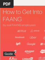 How To Get Into FAANG