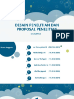 Desain Dan Proposal Penelitian