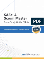 SAFe 4 Scrum Master Exam Study Guide (4.6)