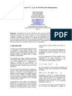 Informe Ley de Newton Del Enfriamiento