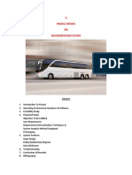 A Project Report ON Bus Reservation System: Index