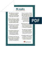 Poema para El Dia de La Madre