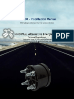 DC1500 - Installation Manual: HHO Plus, Alternative Energies, LTD