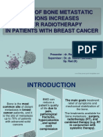 Density of Bone Metastatic Lesions Increases After Radiotherapy in Patients With Breast Cancer