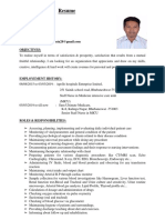 Resume: P. Priyadarshi Mahanta Registered Nurse Reg - No:16847 (RN), Ph. 9438424190 Objectives