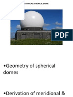 Structural Analysis of Domes