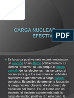 Carga Nuclear Efectiva