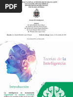 Teorías de La Inteligencia