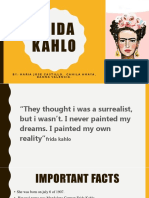 Frida Kahlo: By: Maria Jose Castillo, Camila Amaya, Danna Valencia