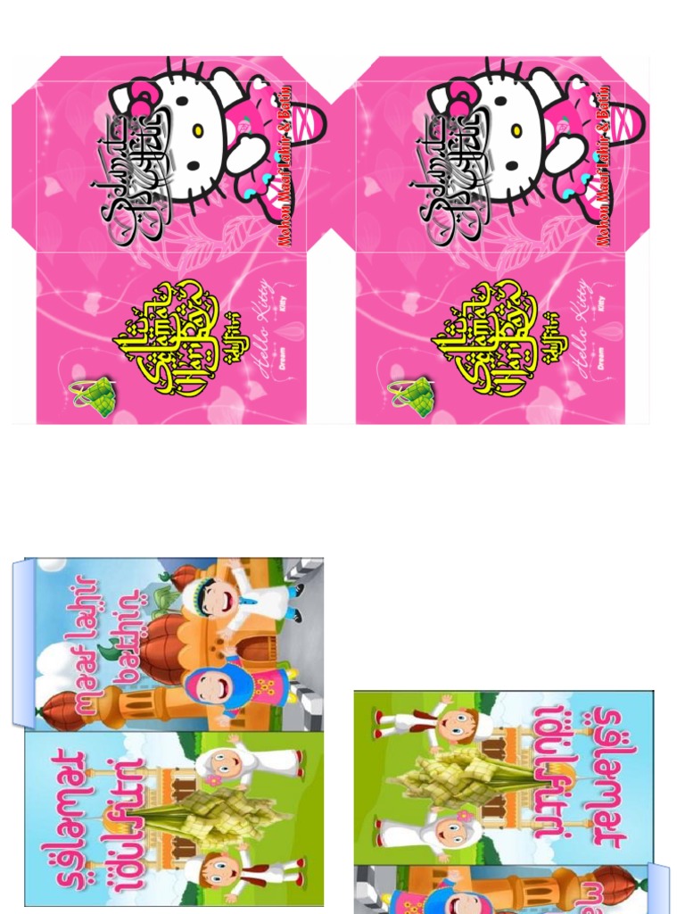Template Amplop Lebaran Pdf