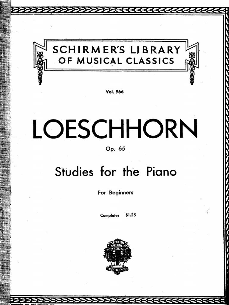 Loeschhorn Op 65 PDF | PDF
